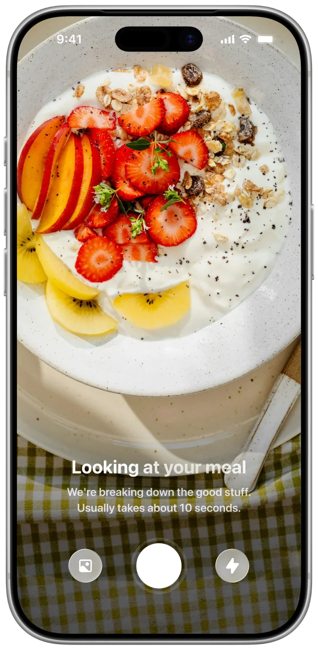 AI food scanner